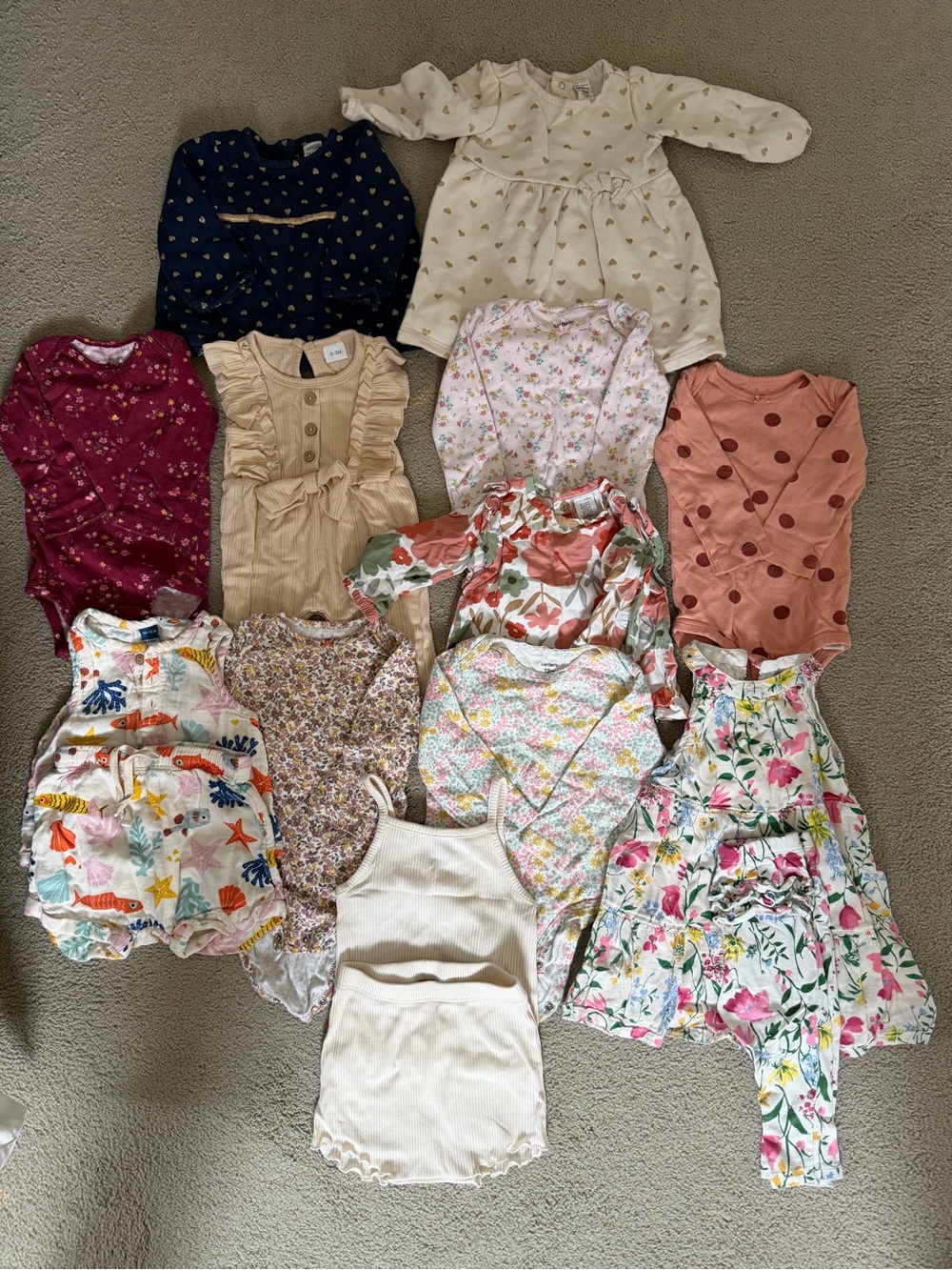 Baby girls clothes - 9-12 months